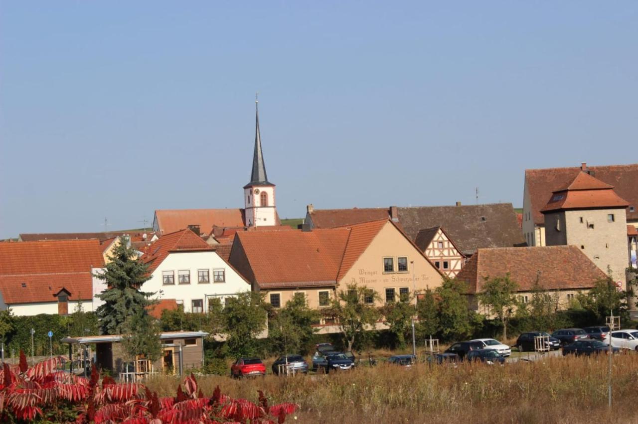 Ferienwohnung Schwalbennest Sommerach Dış mekan fotoğraf